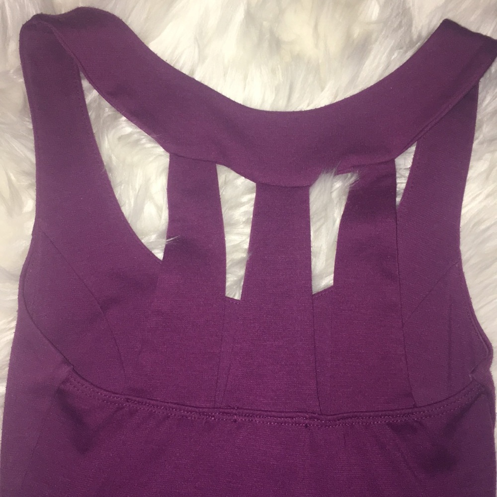 silence + noise purple dress - Picture 2 of 4